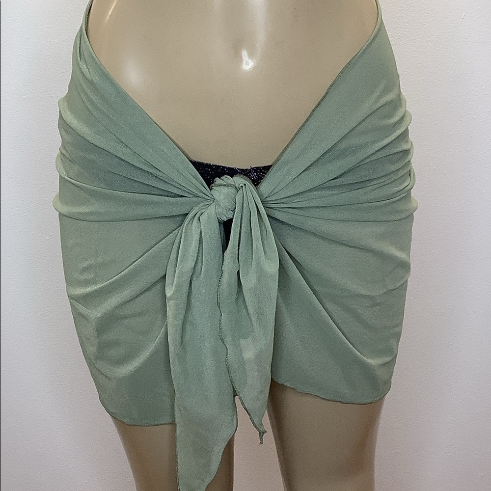 Zuliana Mesh Sarong Skirts Made in USA. New With Tag